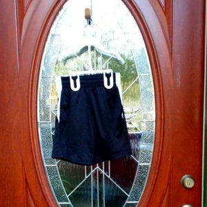 Boys Black Jersey Shorts